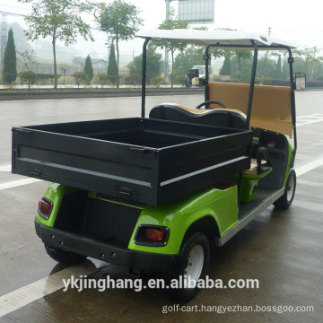 2 person electric utility vehicle with 4KW motor and lime color for sale